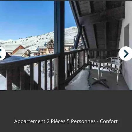 Apartamento Penthouse T2 1900 Skis Aux Pieds Valmeinier